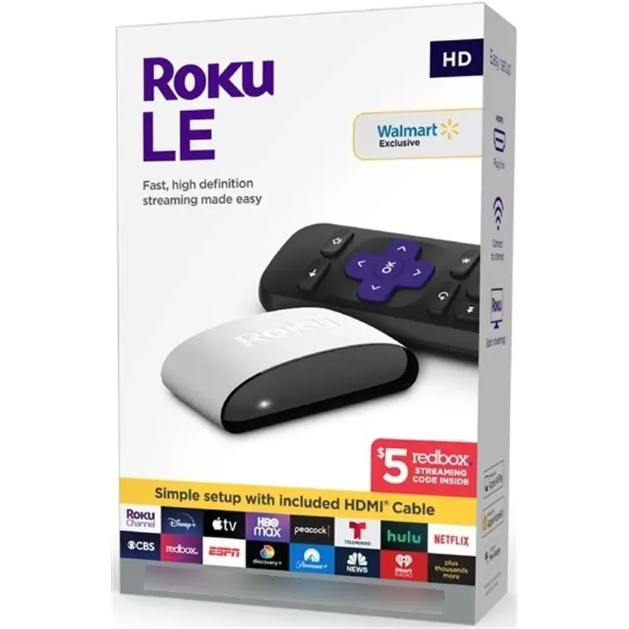Roku LE 3930S4 estándar 4ª generación Full HD 32MB negro y blanco